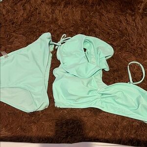 Mint Green Bikini Set